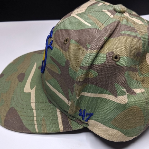 Golden State Warriors Camo The City Snapback Hat - Picture 2 of 8